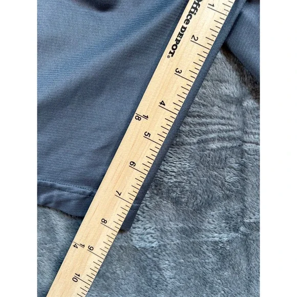 Adidas Silky Dazzle Basketball Shorts Mens Size XL Gray Three Stripe 8" Inseam - Picture 6 of 7